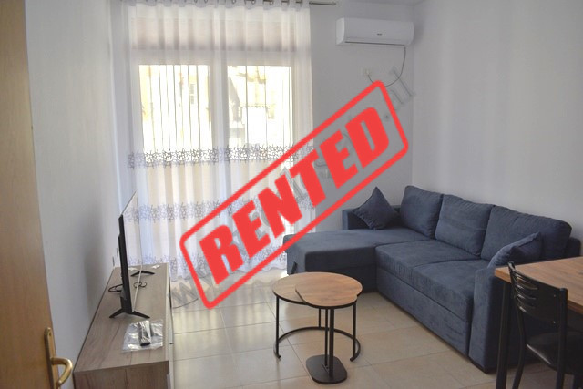 Apartament 1+1 me qira ne rrugen Stavri Themeli&nbsp;shume prane rruges Ndre Mjeda ne Tirane.
Eshte